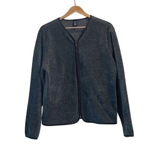 GAP GRAY ZIP UP SWEATER SIZE XL